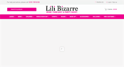 Desktop Screenshot of lilibizarre.com